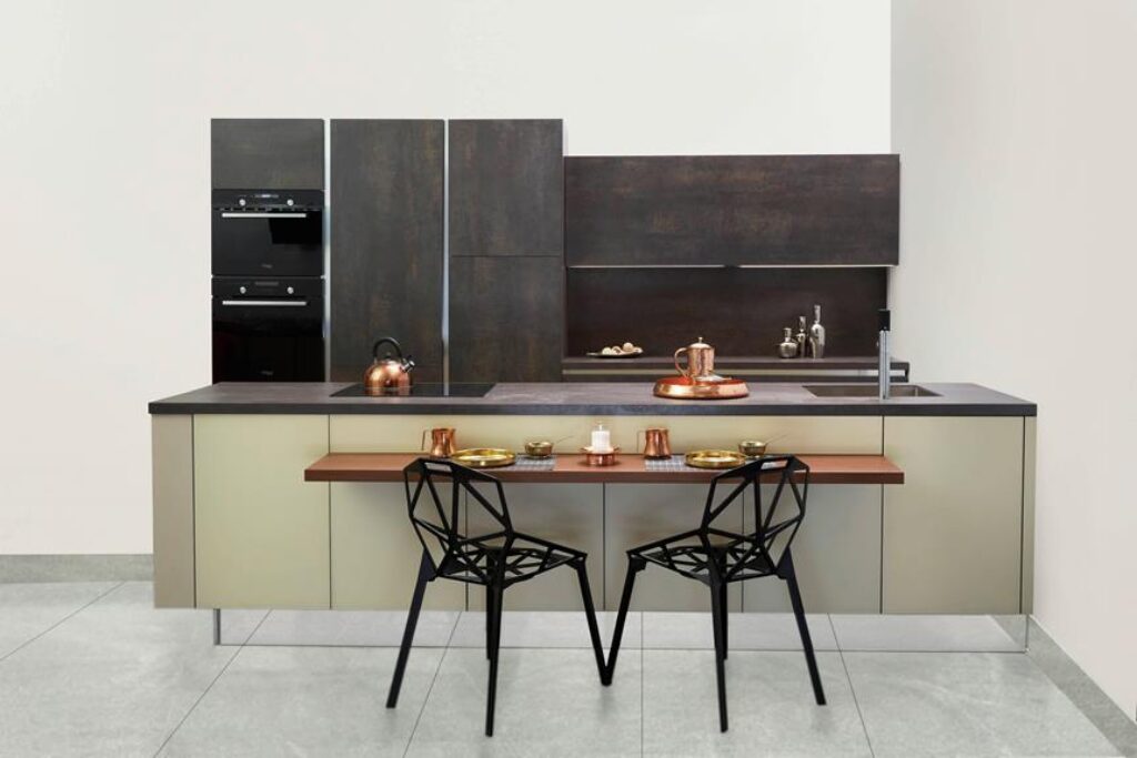 Combinazioni di colori per cucine moderne audaci e belle